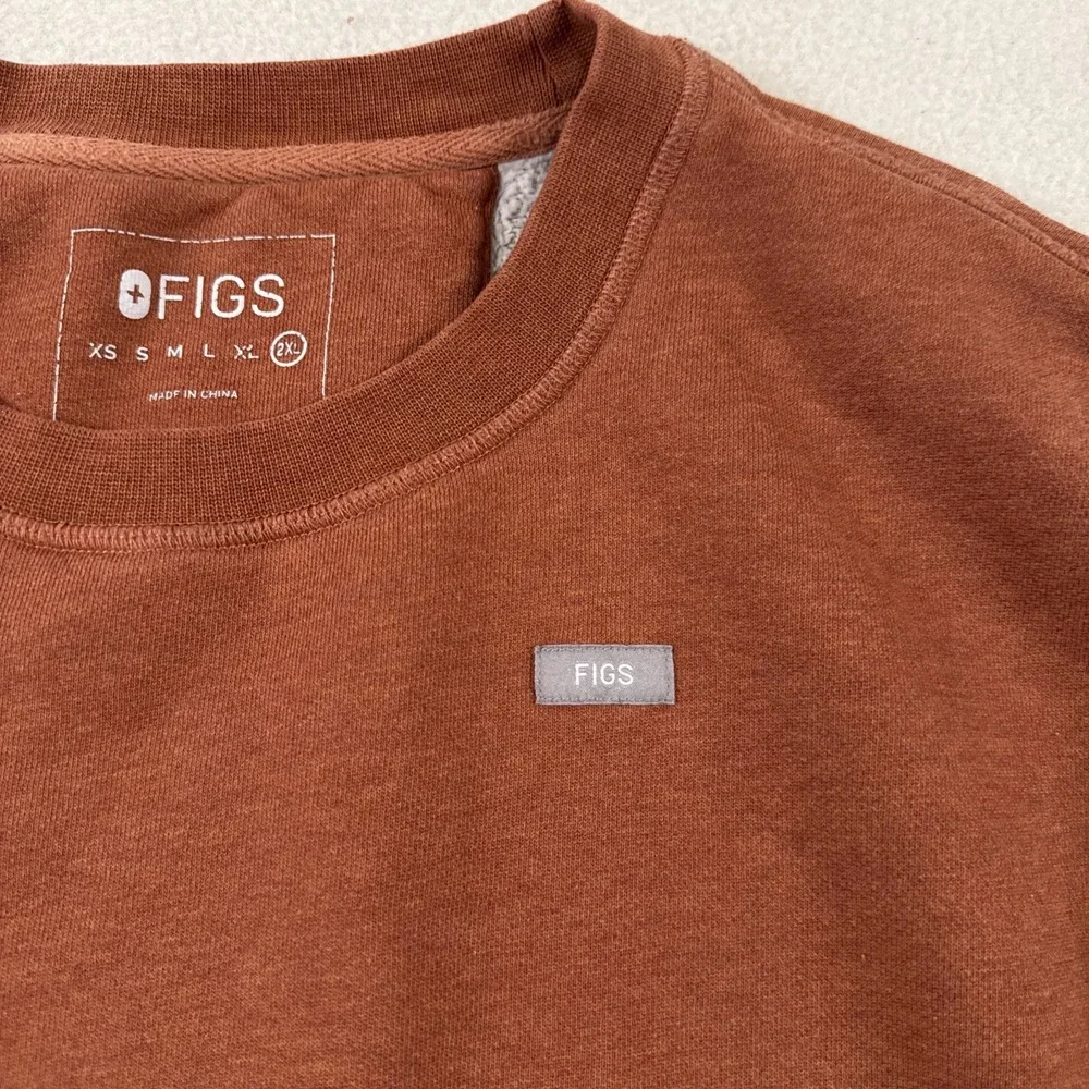 FIGS Sweatshirt Womens 2XL Crewneck PullOver Kangaroo Pocket Nurse Shift